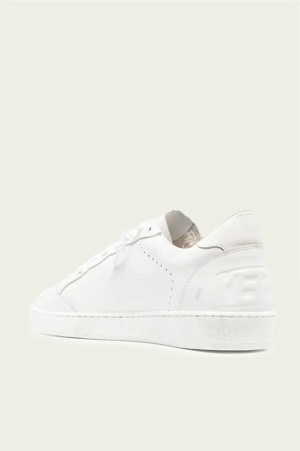 Ball-Star Optic White Leather Men Sneaker - Image 3