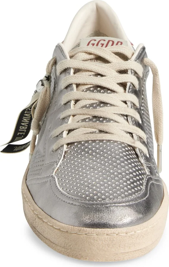 Ball Star Perforated Low Top Sneaker - Image 4