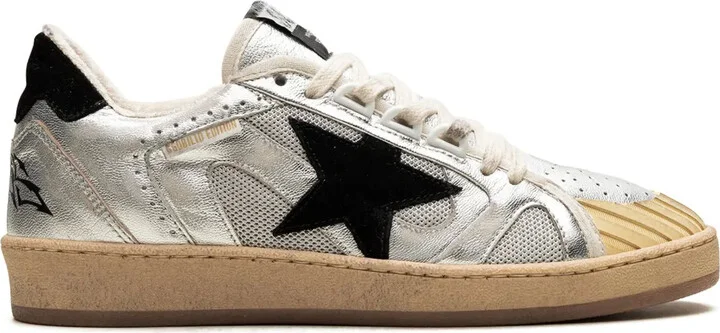 Ball-Star "Silver/Black" sneakers