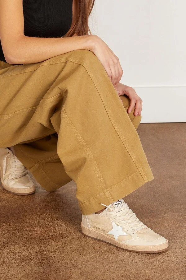 Ball Star Sneaker in White/Milk - Image 2