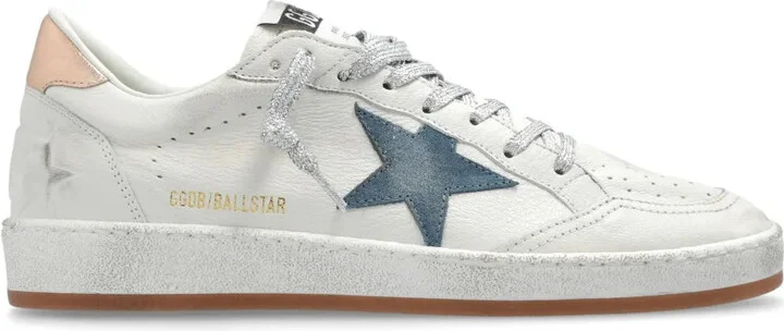 Ball Star Sneakers With A Worn Effect
