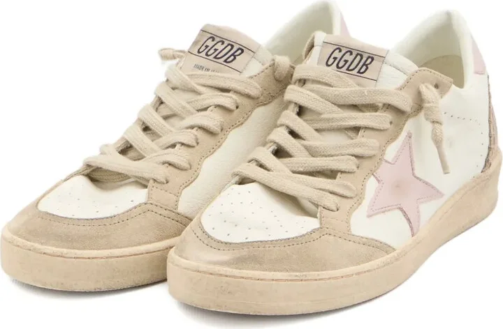 Ball Star suede-insert sneakers - Image 2