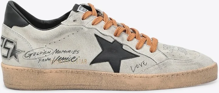 Ball Star Suede Low-Top Sneakers