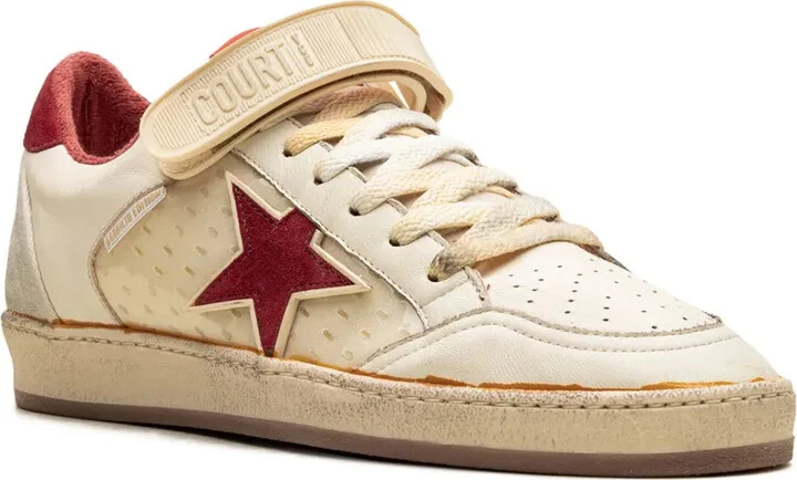 Ball Star "White/Ice/Red" sneakers - Image 2