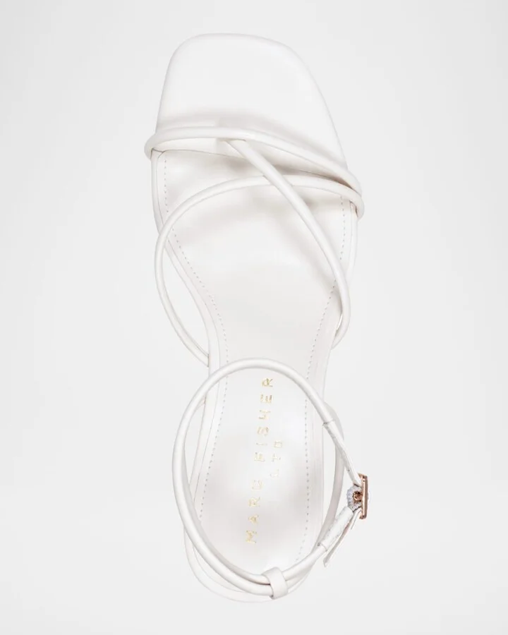 Ballen Tubular Leather Kitten Ankle-Strap Sandals - Image 4