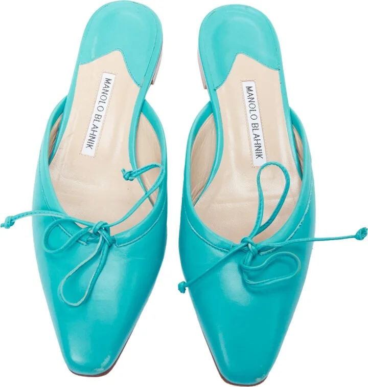 Ballerimu Leather Ballet Mules