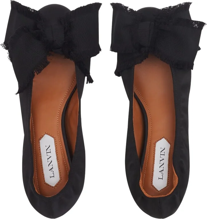 Ballerina Flat With A Satin Bow - Image 3