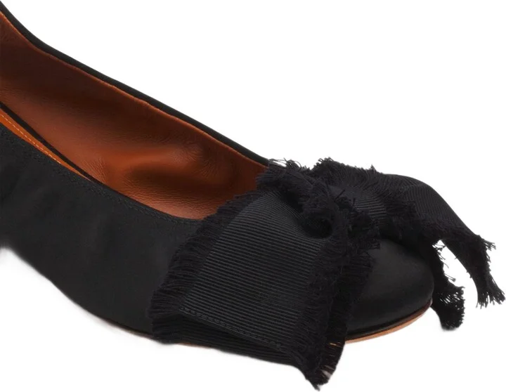 Ballerina Flat With A Satin Bow - Image 5