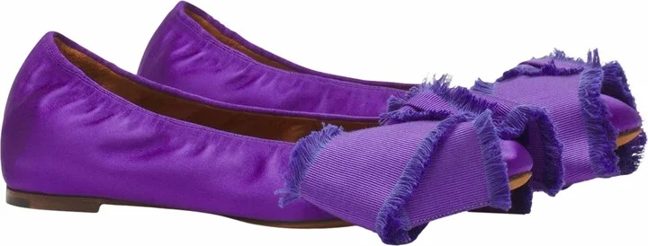 Ballerina Flat With A Satin Bow - Image 2
