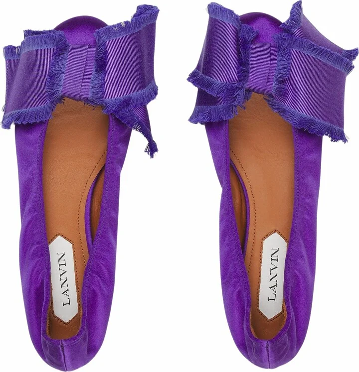 Ballerina Flat With A Satin Bow - Image 3