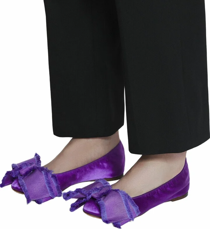 Ballerina Flat With A Satin Bow - Image 6