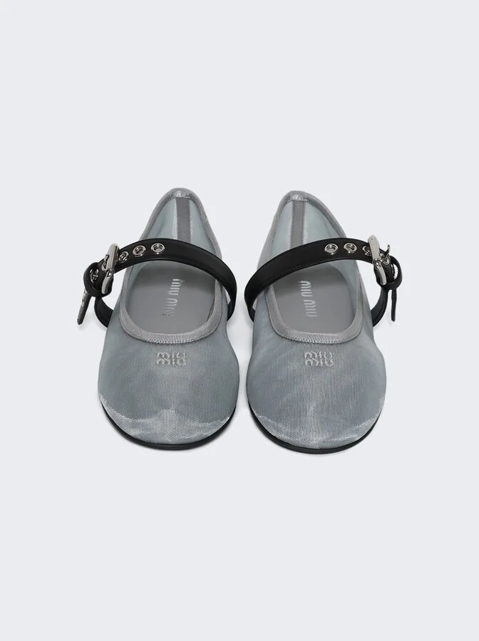 Ballerina Flats Alluminio