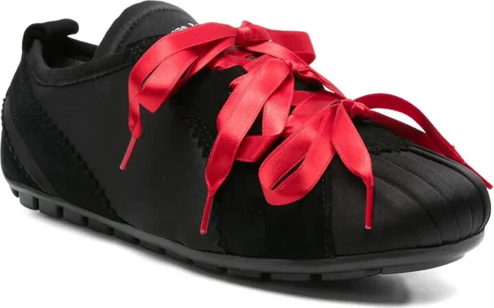 Ballerina Grip satin ribbon sneakers - Image 2