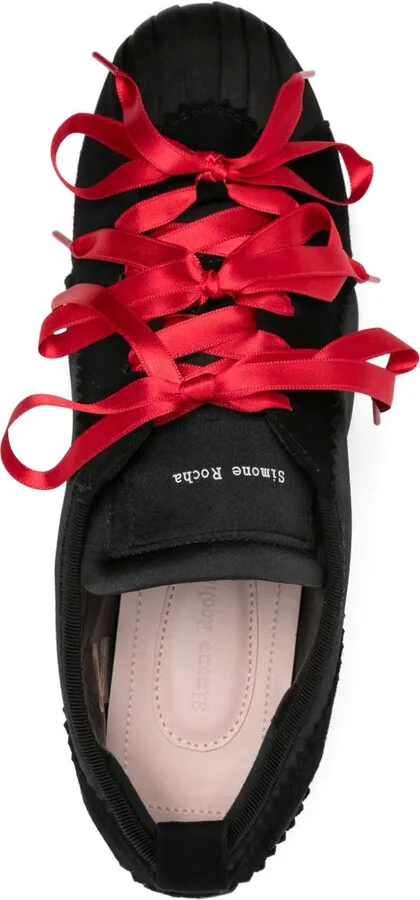 Ballerina Grip satin ribbon sneakers - Image 4