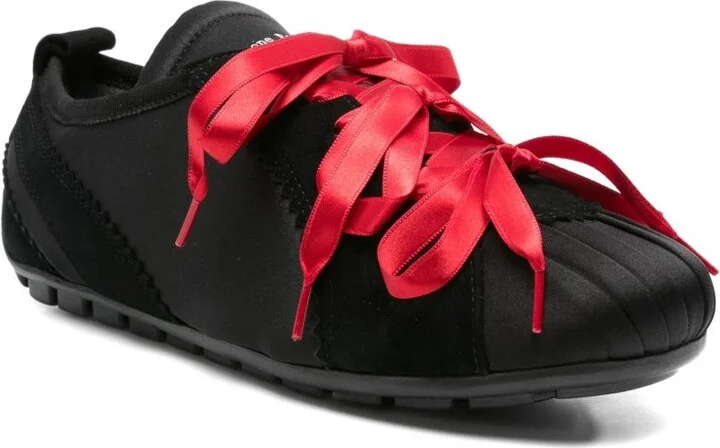 Ballerina Grip Satin Ribbon Sneakers - Image 2