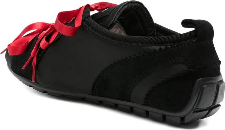 Ballerina Grip Satin Ribbon Sneakers - Image 3