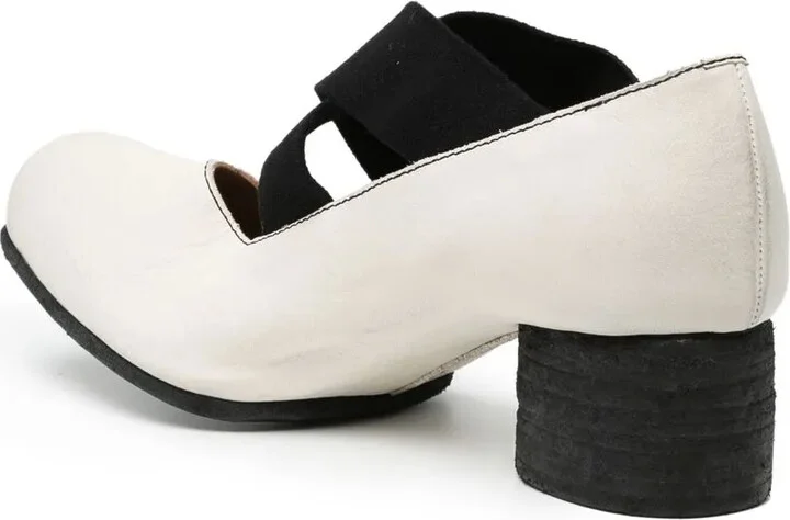Ballerina square toe elasticated pumps - Image 3
