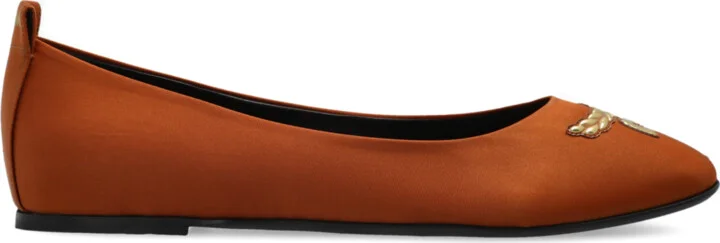 Ballerinas, , - Brown