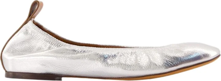 Ballerinas - Lanvin - Leather - Silver