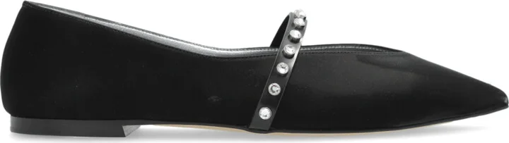 Ballerinas With Shimmering Crystals, , - Black