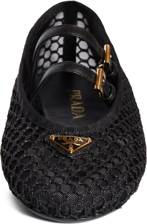 Ballerine Mesh Mary Jane Flat - Image 4