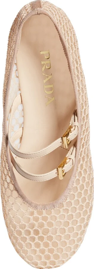 Ballerine Mesh Mary Jane Flat - Image 11