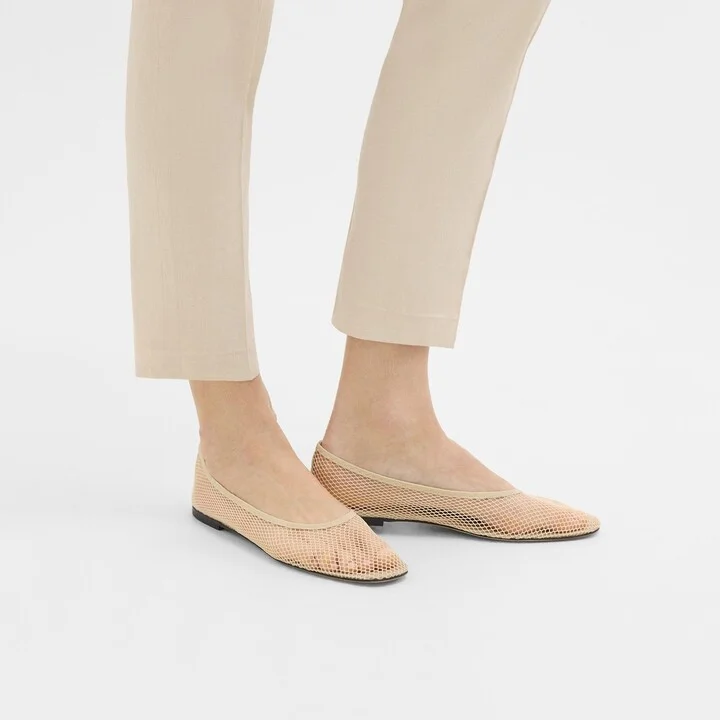 Ballet Flat in Mesh