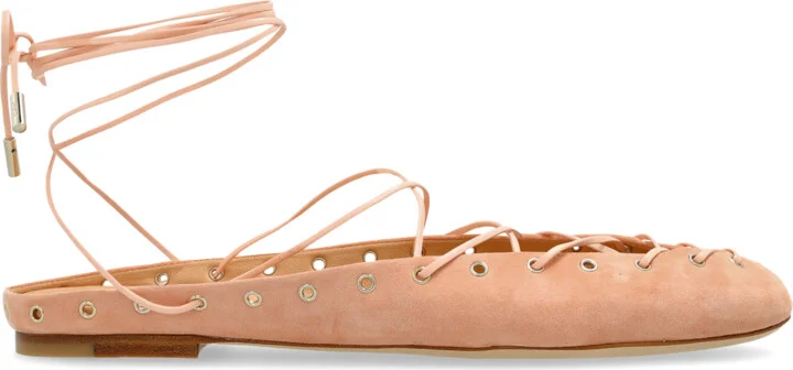 Ballet Flats Ghillies, , - Pink