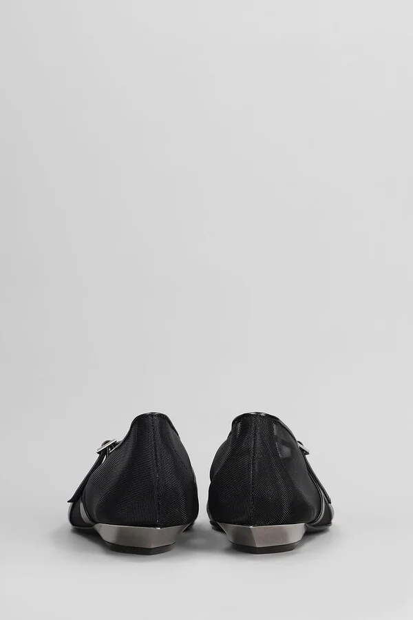 Ballet Flats In Black Polyamide - Image 4