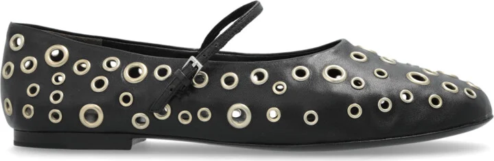 Ballet Flats Mary Jane, , - Black