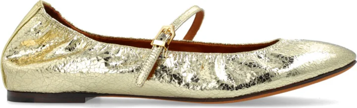 Ballet Flats 'Mary Jane', , - Gold
