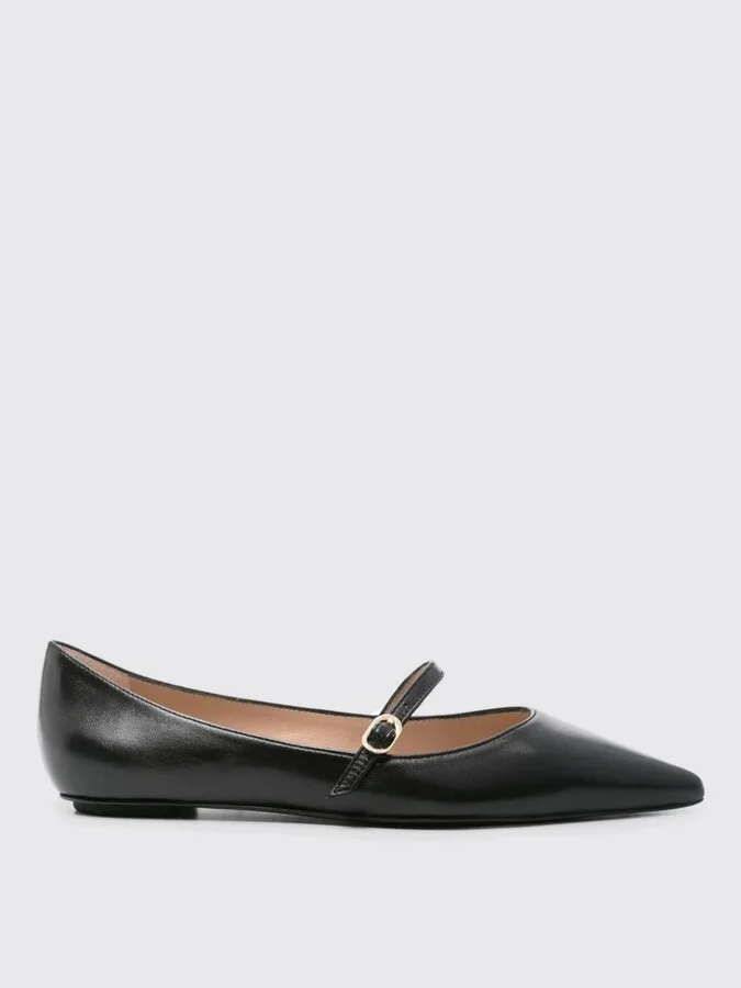 Ballet Flats STUART WEITZMAN Woman color Black