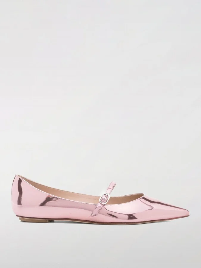 Ballet Flats STUART WEITZMAN Woman color Pink