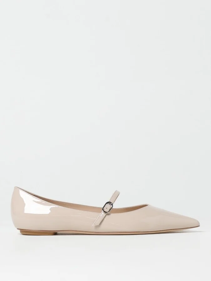 Ballet Flats STUART WEITZMAN Woman color White