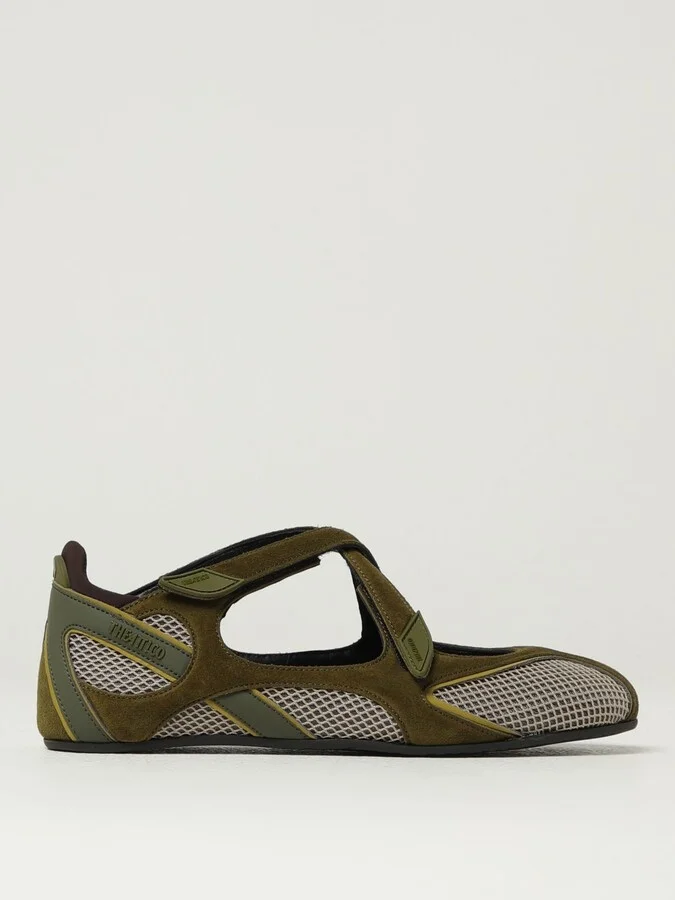 Ballet Flats THE ATTICO Woman color Green