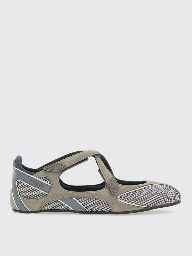 Ballet Flats THE ATTICO Woman color Grey