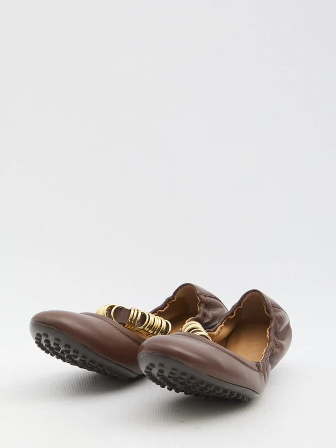 Ballet Flats Wit Eyelets - Image 2