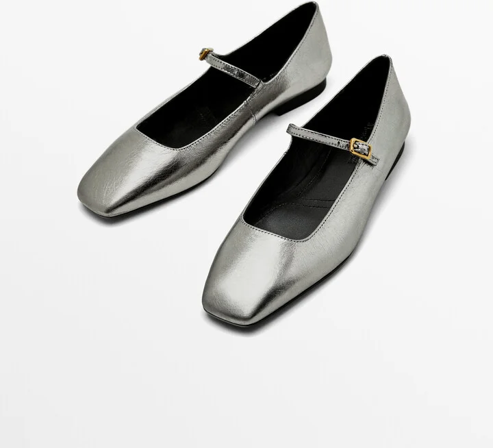 Ballet Flats With Buckle - Image 3