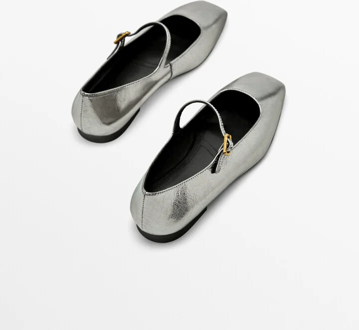 Ballet Flats With Buckle - Image 4