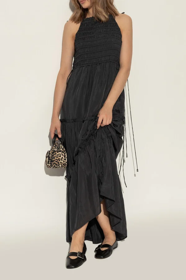 Ballet Flats With Buckles, , - Black - Image 2