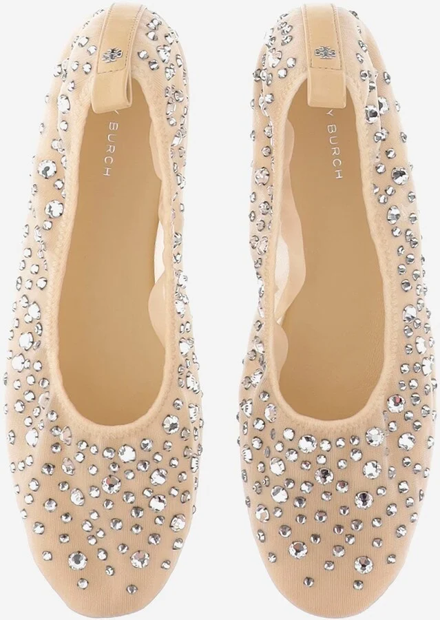 Ballet Flats With Crystals - Image 2