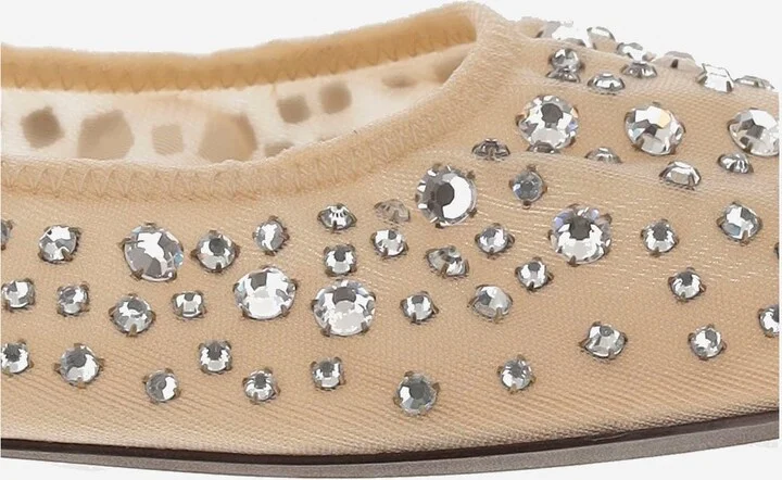 Ballet Flats With Crystals - Image 5
