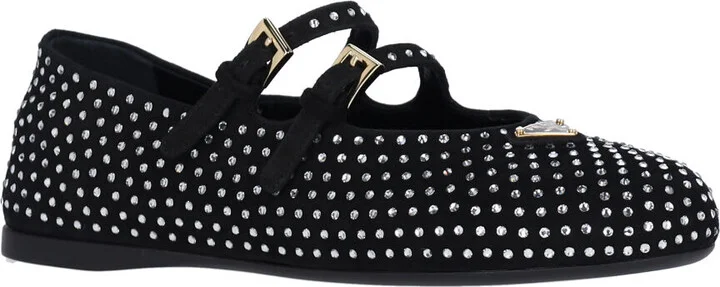 Ballet Flats With Rhinestones - Image 2