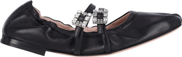 Ballet Flats With Straps