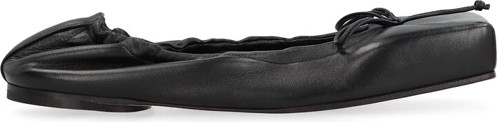 Ballet Leather Ballet Flats - Image 2