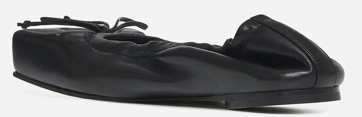 Ballet Leather Ballet Flats - Image 3