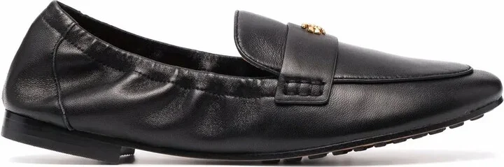 Ballet leather loafers