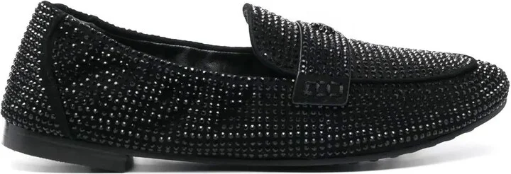 Ballet leather loafers