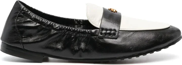 Ballet leather loafers