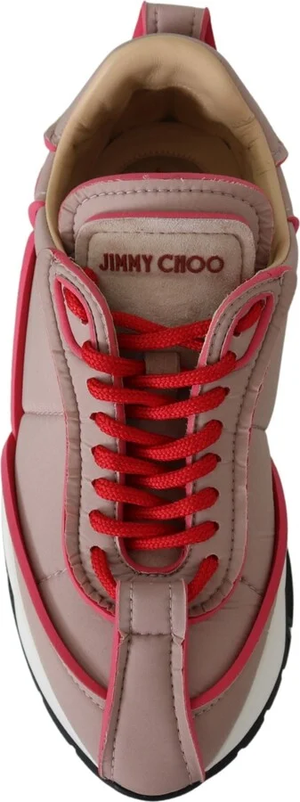 Ballet Pink Chic Padded Women's Sneakers - Image 4